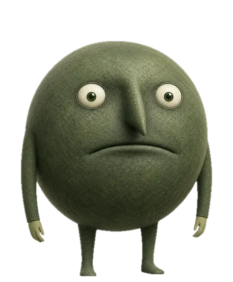 Puck, Amp’s green round mascot